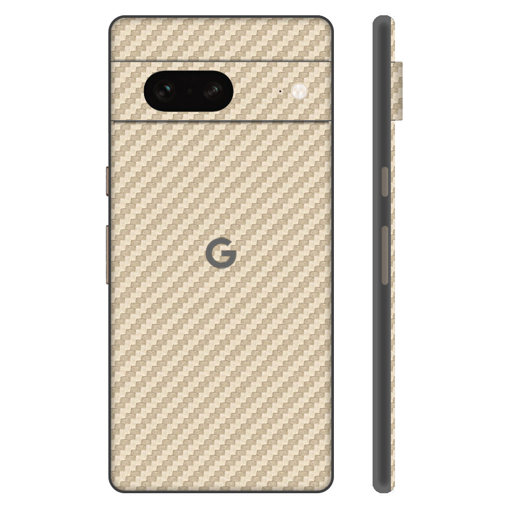 Pixel8a ゴールドカーボン 背面カバー