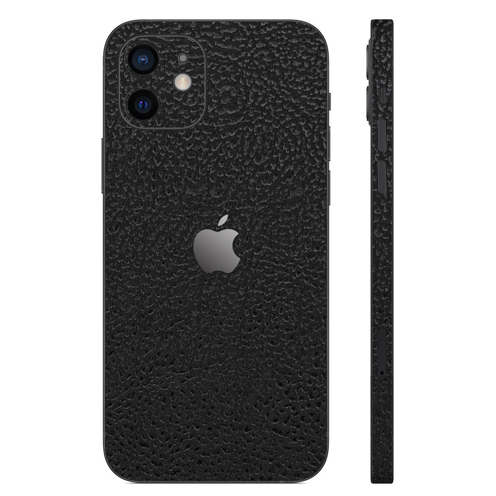 iPhone14 Pro Black Glossy Leather